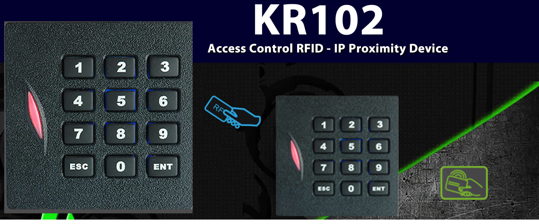 kr102 Access Control RFID - IP Proximity Device
